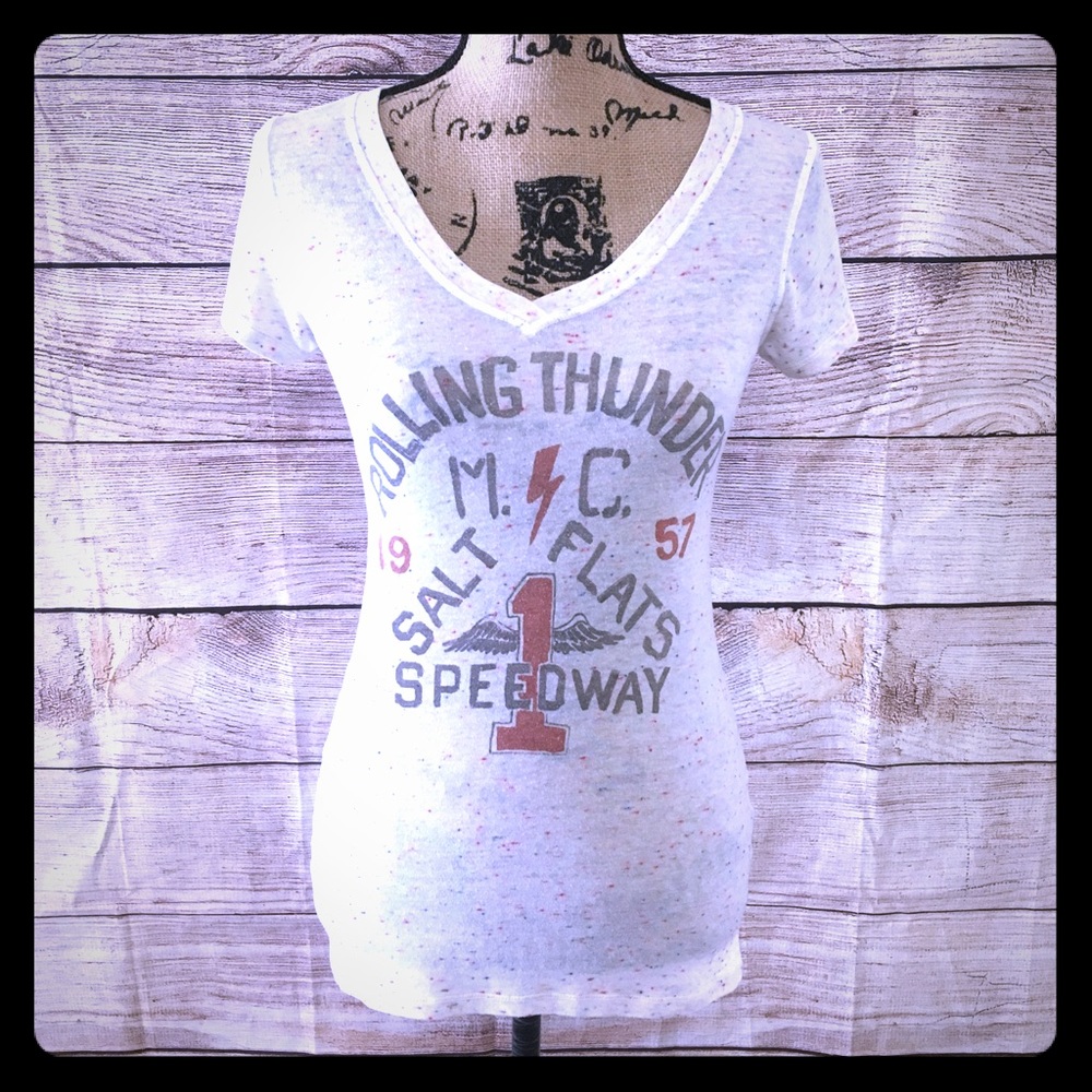 Lucky Brand V-Neck T-Shirt